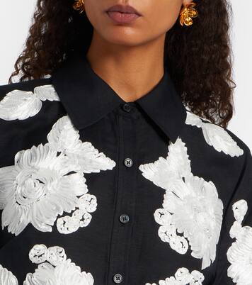 Chemise Callie en lin mélangé | Simkhai