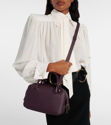 Cool Box Mini leather tote bag | Delvaux