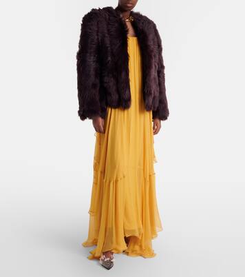 Robe aus Seidenmusselin | Chloé