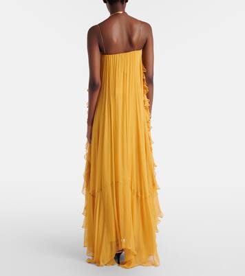 Robe aus Seidenmusselin | Chloé