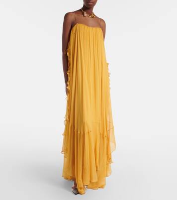 Robe aus Seidenmusselin | Chloé