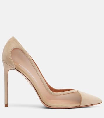 Salones Studio 105 de malla y ante | Aquazzura