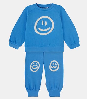 Baby Disc and Simeon sweatshirt and sweatpants set | Molo