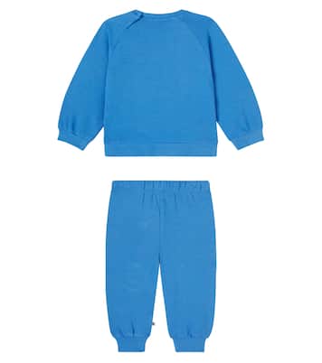 Baby Disc and Simeon sweatshirt and sweatpants set | Molo