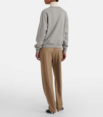 Gianni wool straight pants | The Row