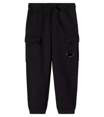 Lens cotton jersey sweatpants | C.P. Company Kids