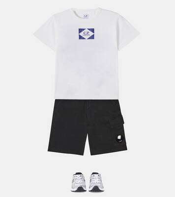 Logo cotton jersey T-shirt | C.P. Company Kids