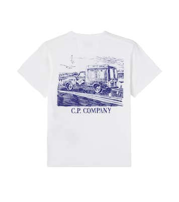 Logo cotton jersey T-shirt | C.P. Company Kids