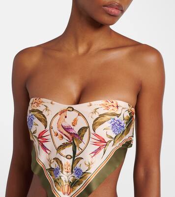Bedrucktes Bikini-Oberteil Strilitiza | Farm Rio