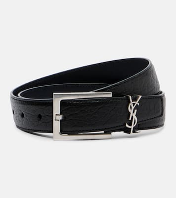 Cassandre leather belt | Saint Laurent