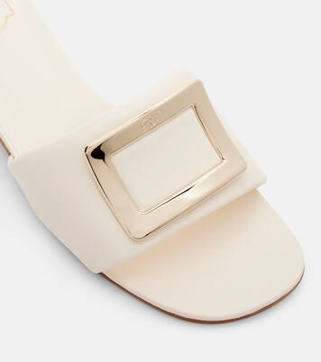 Pantoletten aus Leder | Roger Vivier