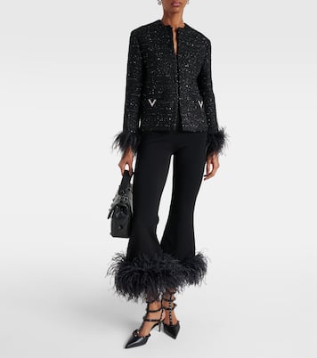 Pumps slingback Rockstud in pelle | Valentino Garavani