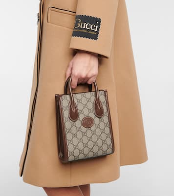 Tote GG aus Canvas und Leder | Gucci