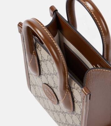 Tote GG aus Canvas und Leder | Gucci