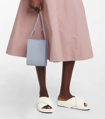 Padded leather slides | Jil Sander