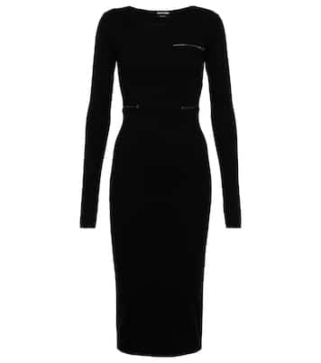 Wool-blend midi dress | Tom Ford