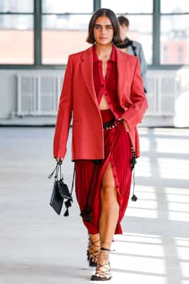Blazer Proteus de efecto lino | Altuzarra
