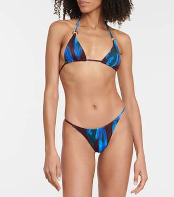 Printed bikini bottoms | Louisa Ballou