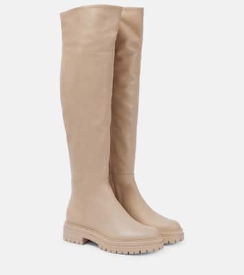 Botas mosqueteras de piel | Gianvito Rossi