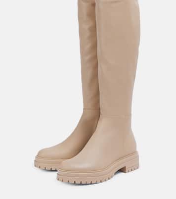 Botas mosqueteras de piel | Gianvito Rossi