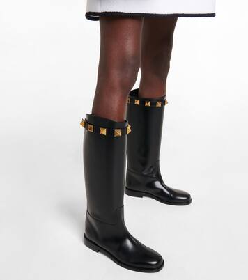 Stivali Roman Stud in pelle | Valentino Garavani
