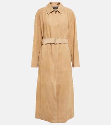 Manteau Brunner en daim | Loro Piana