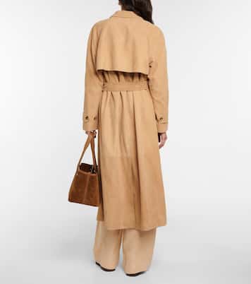 Manteau Brunner en daim | Loro Piana