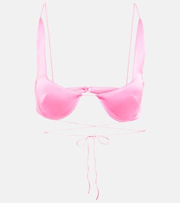 Pierce satin bralette | Alex Perry