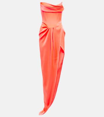 Robe Harland aus Satin | Alex Perry