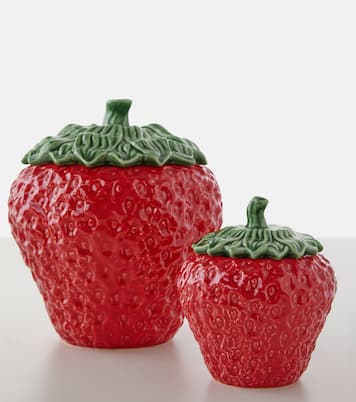 Strawberries Small ceramic tureen | Bordallo Pinheiro