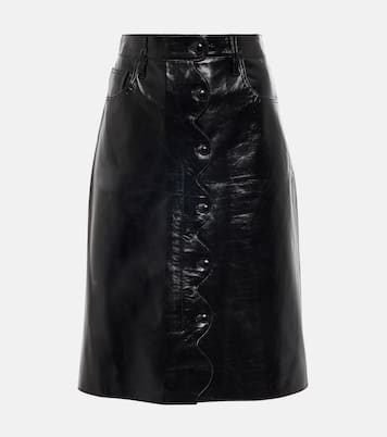 Gonna midi Scallop in pelle | Citizens of Humanity