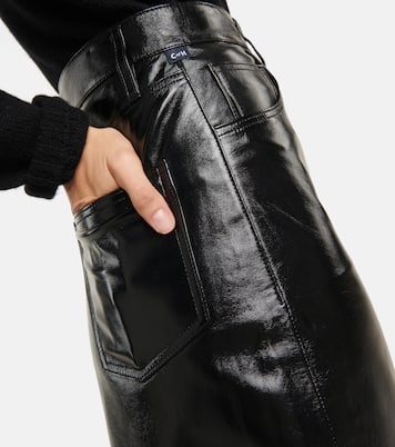 Gonna midi Scallop in pelle | Citizens of Humanity