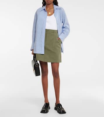 Minigonna Lea in twill di cotone | A.P.C.