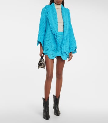 Cardigan in maglia a coste | Alanui