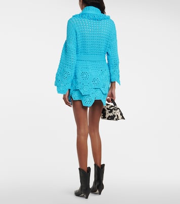 Cardigan in maglia a coste | Alanui