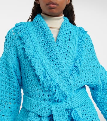 Cardigan in maglia a coste | Alanui