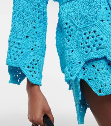 Cardigan in maglia a coste | Alanui