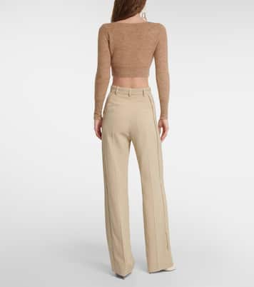 Cardigan Alzou en mohair et laine mélangés | Jacquemus
