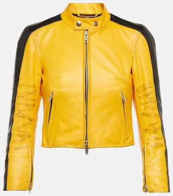 Cropped-Lederjacke | Balenciaga