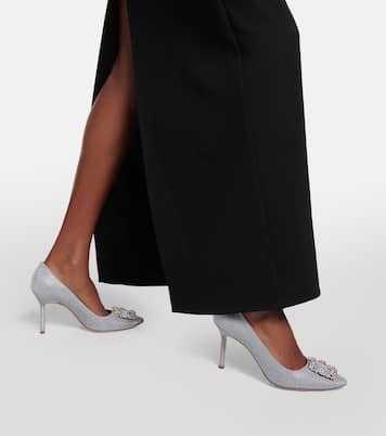 Escarpins Hangisi 90 à paillettes | Manolo Blahnik