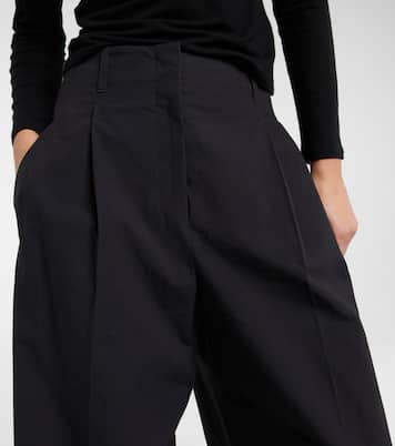 Pantalones anchos Gaugin de algodón | The Row