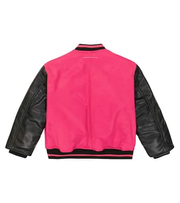 Bomberjacke aus Twill | MM6 Maison Margiela Kids