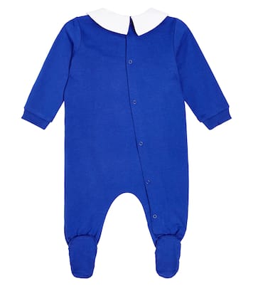 婴幼儿 — Teddy Bear棉质针织连身衣 | Moschino Kids