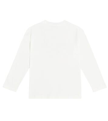Camiseta de algodón estampada | Il Gufo