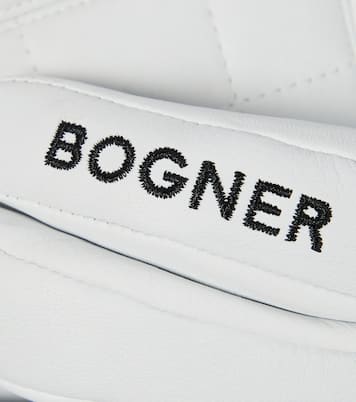 Guanti da sci Dana in pelle matelassé | Bogner