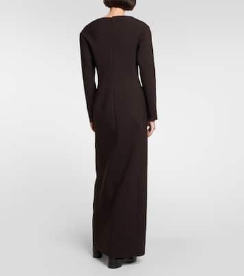 Reysha wool-blend maxi dress | The Row