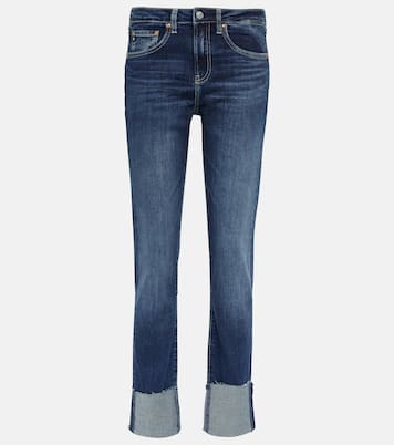 Jeans slim Girlfriend de tiro medio | AG Jeans