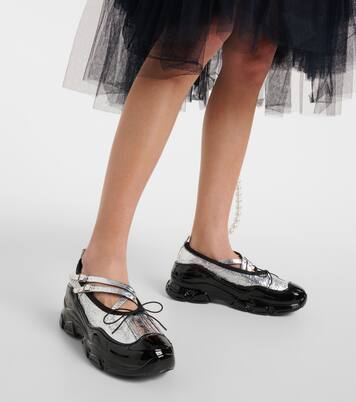 Ballerine Tracker con platform | Simone Rocha