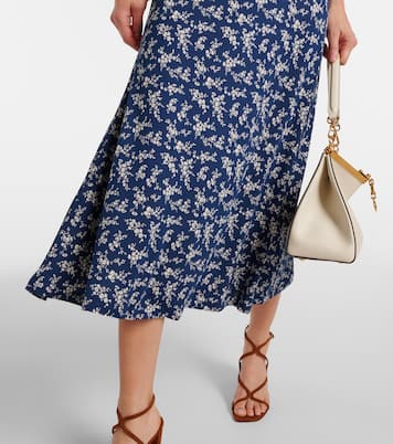 Floral jersey midi dress | Polo Ralph Lauren