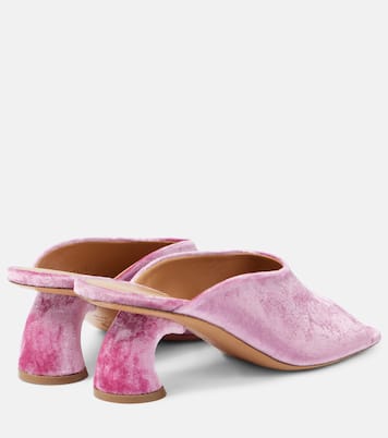 Sandali 65 in velluto | Dries Van Noten